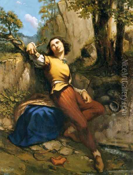 The Sculptor Oil Painting - Gustave Courbet