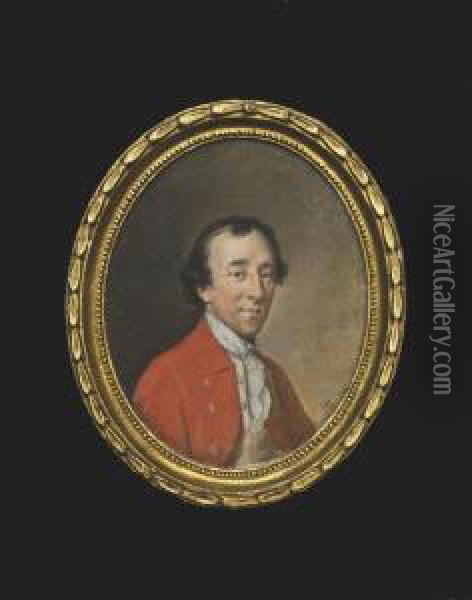 Portrait Of Thomas Connolly Of Castletown Oil Painting - Hugh Douglas Hamilton