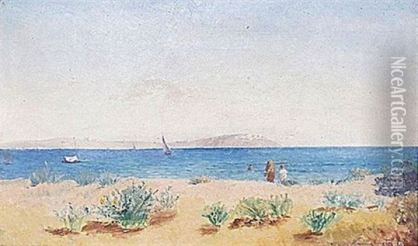 Vue De Carthage Oil Painting - Emile Boivin