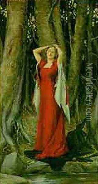Isolde I Oil Painting - Henry Meynell Rheam