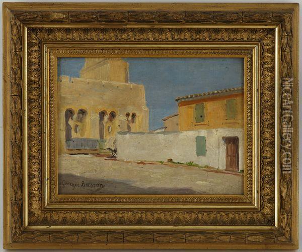 Paysage Orientaliste Oil Painting - Georges Louis Ch. Busson