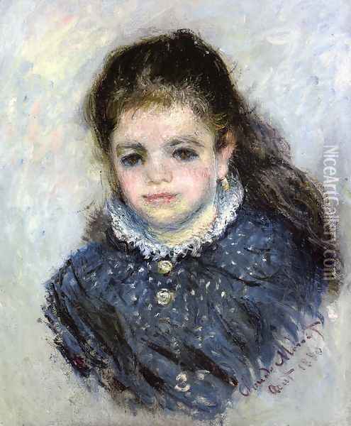Portrait of Jeanne Serveau Oil Painting - Claude Oscar Monet