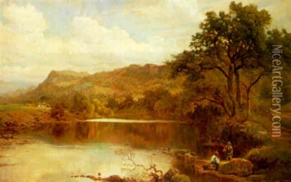 View Of Cumberland Oil Painting - Edward Henry Holder
