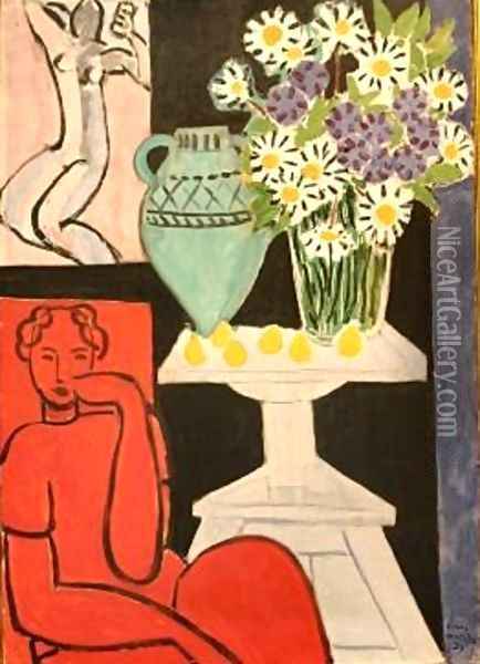 Daisies Oil Painting - Henri Matisse