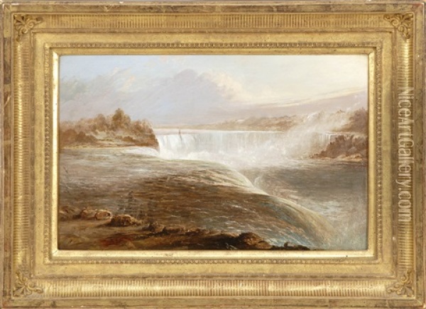 Niagara Falls Oil Painting - Thomas Doughty