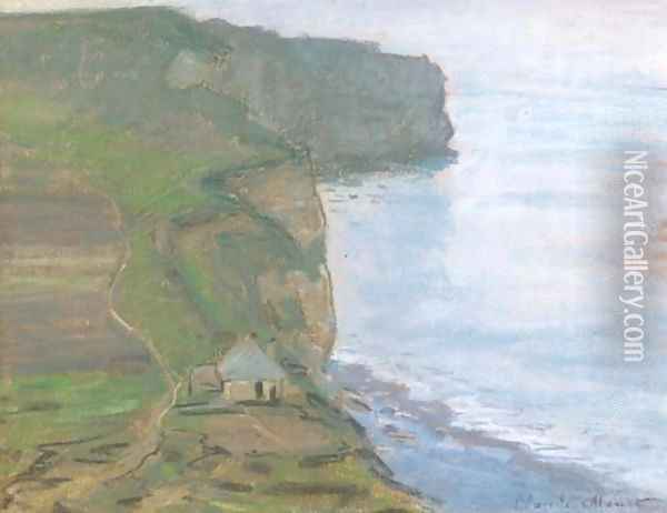 Etretat, le cap d'Antifer Oil Painting - Claude Oscar Monet