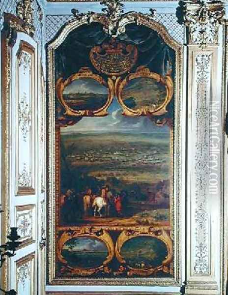 The Battle of Lens in 1648 2 Oil Painting - Sauveur Le Conte