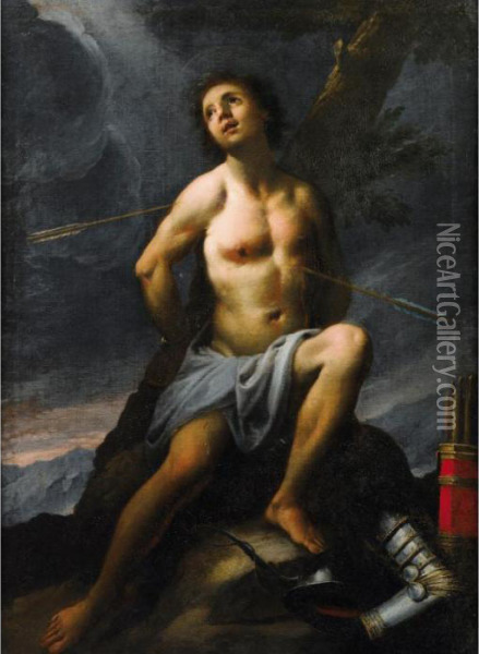 Saint Sebastien Oil Painting - Paolo di Matteis