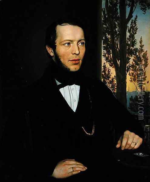 Adolph Wasmann (1807-53), 1843 Oil Painting - Friedrich Wasmann