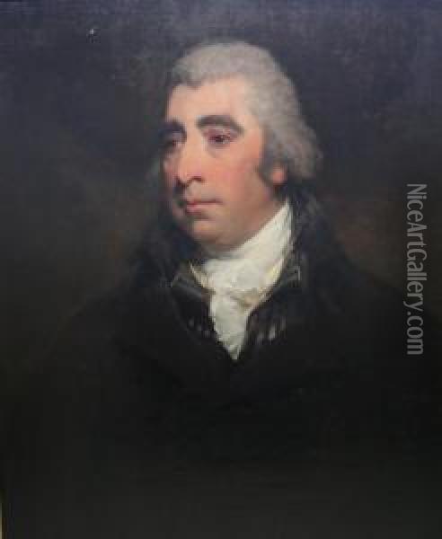 Portrait Of Peter Von Winter (1754-1825) Oil Painting - William Owen