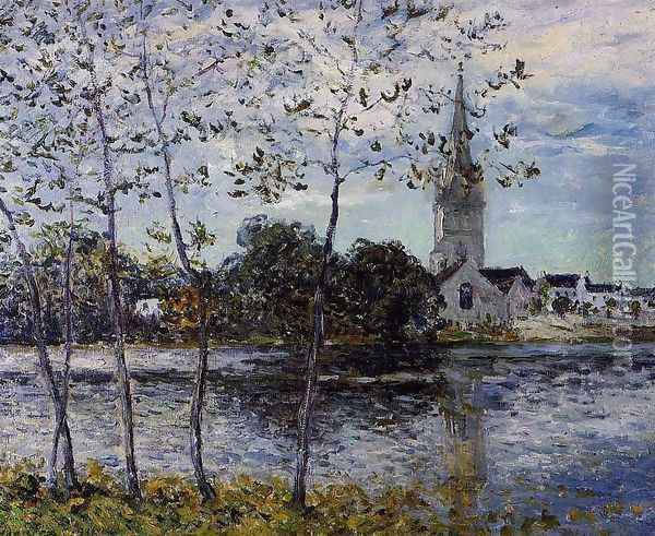 The Banks of the Pond at Rosporden, Finistere Oil Painting - Maxime Maufra
