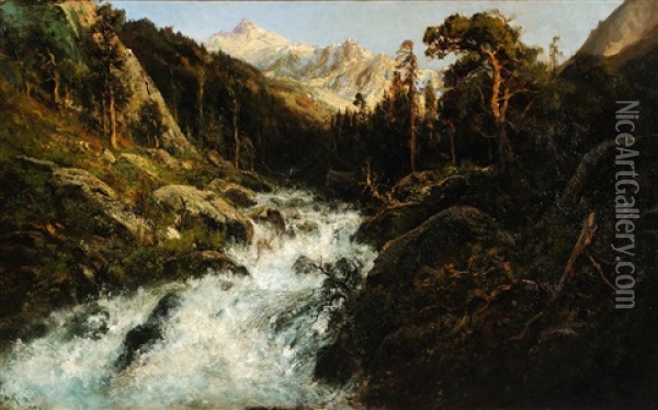 Kings River Oil Painting - William Keith
