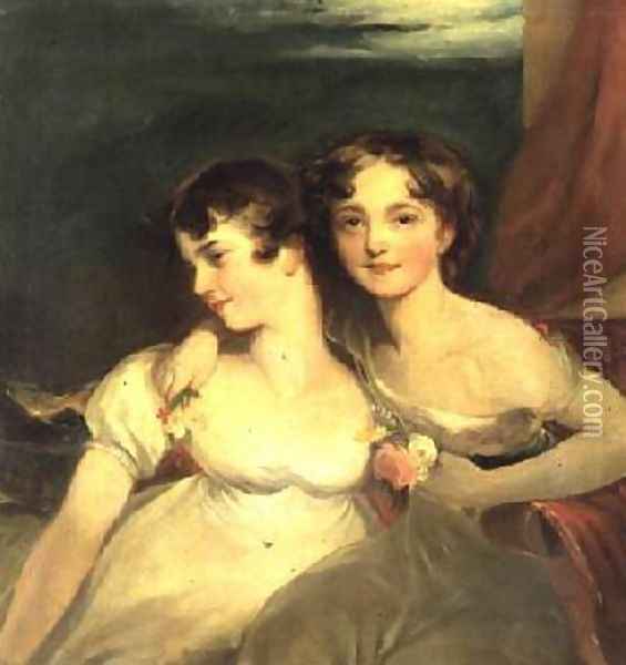 Fanny and Jane Hamond Oil Painting - Sir Thomas Lawrence