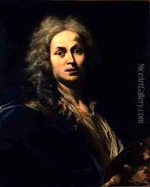Self Portrait Oil Painting - Giovanni Domenico Ferretti