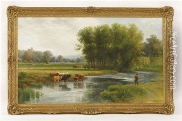 William Henry Pigott (1810-1901) Oil Painting - Walter Henry Pigott