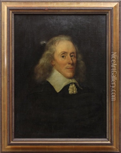 Edmund Pershall Of Church Hill Oil Painting - Bartholomeus Van Der Helst
