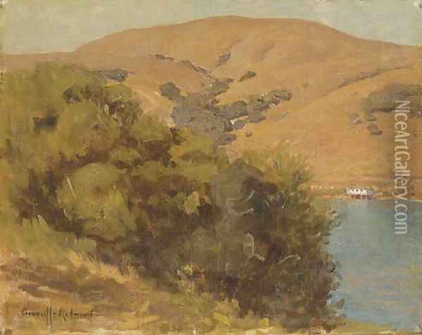 View of the Bay Oil Painting - Granville Redmond