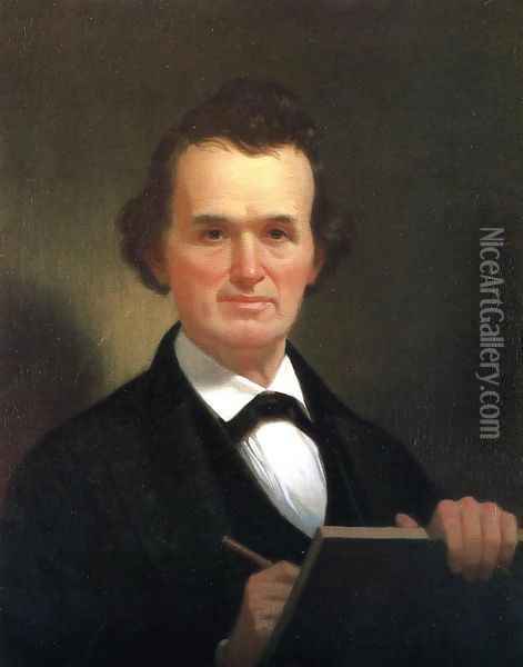 Self Portrait I Oil Painting - George Caleb Bingham