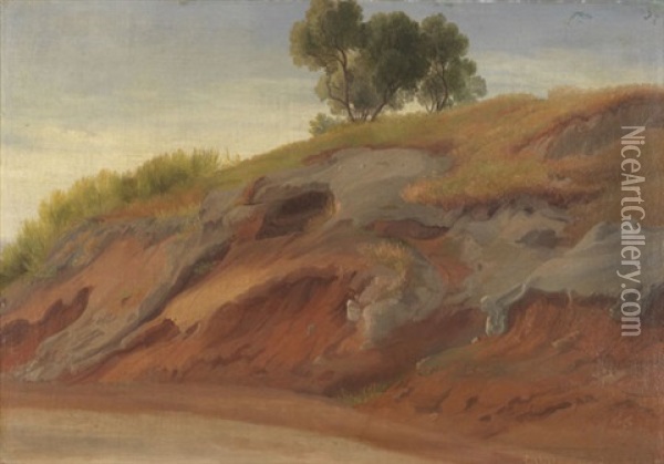 Dunenlandschaft Bei Ancona Oil Painting - Ernst Willers