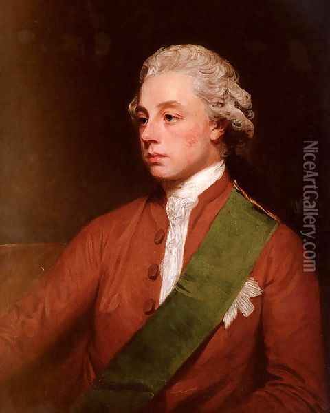 Portrait Of Frederick, 5th Earl Of Carlisle Oil Painting - George Romney
