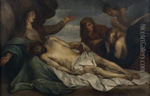 La Deposition Oil Painting - Sir Anthony Van Dyck