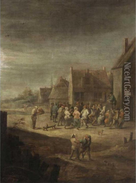 - Oil Painting - David The Younger Teniers