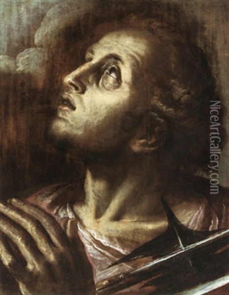 San Filippo Apostolo Oil Painting - Giovanni Battista Crespi (il Cerano)