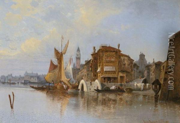 In Venedig Oil Painting - Karl Kaufmann