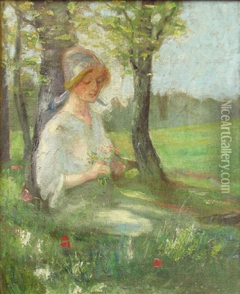 Spring Flowers Oil Painting - Kimon Loghi