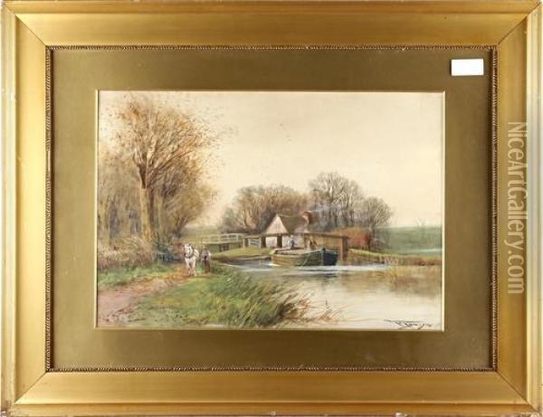 Country Landscapes Oil Painting - Henry Charles Fox