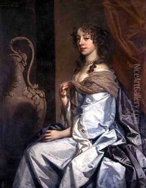 Portrait of Mary Bagot Countess of Middlesex and Dorset 1645-79 Oil Painting - Sir Peter Lely