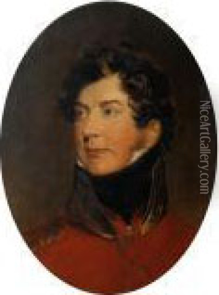 A Portrait Of The Prince Regent, George Iv Oil Painting - Sir Thomas Lawrence