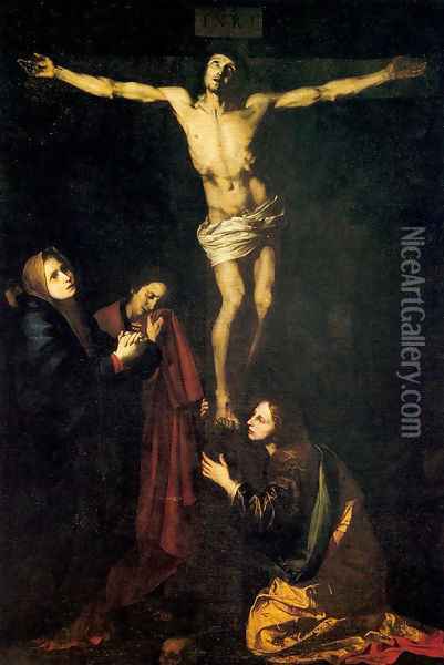 Calvary 1616-18 Oil Painting - Jusepe de Ribera