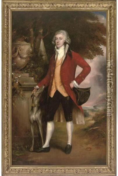Portrait Of A Gentleman Oil Painting - Thomas Gainsborough