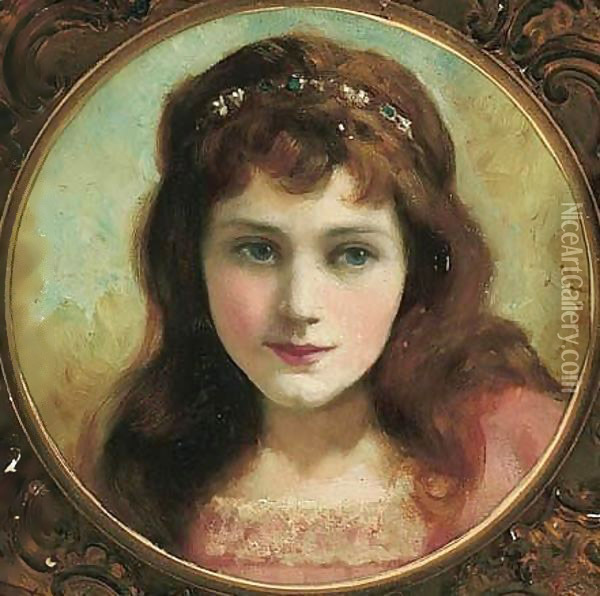 The Young Princess Oil Painting - Sir Frank Dicksee