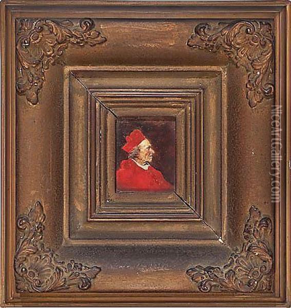 Cardenal Oil Painting - Antonio Salvador Casanova Y Estorach