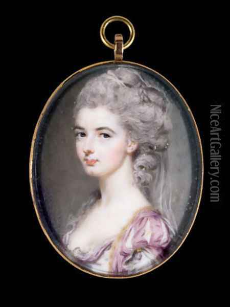 A Lady 1782 Oil Painting - John Smart