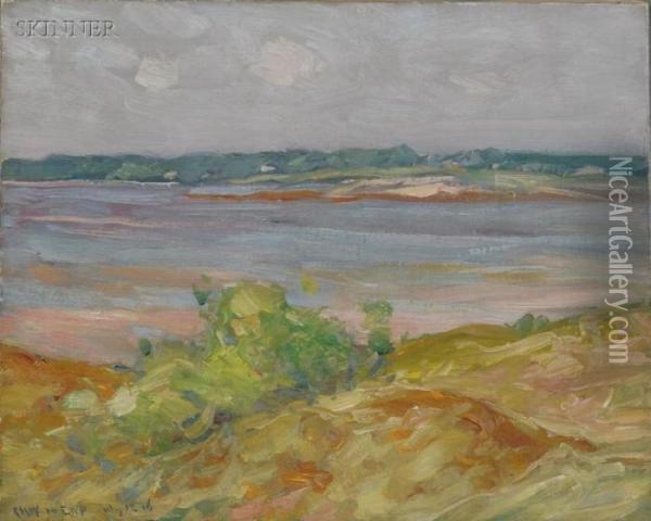 Summer Day Oil Painting - Charles Herbert Woodbury