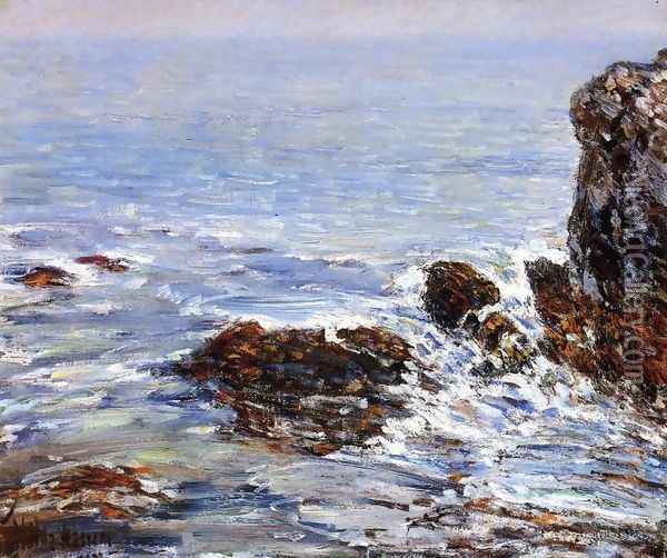 Seascape Oil Painting - Frederick Childe Hassam