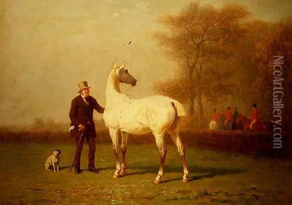 The Hunt Oil Painting - Charles Philogene Tschaggeny