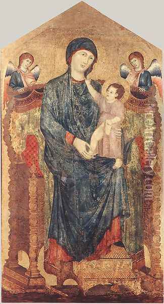 Maesta 1280s Oil Painting - Duccio Di Buoninsegna