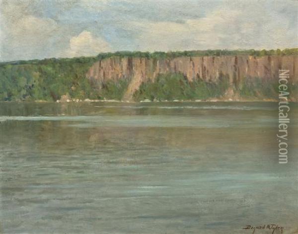 The Palisades On The Hudson Oil Painting - Bayard Henry Tyler