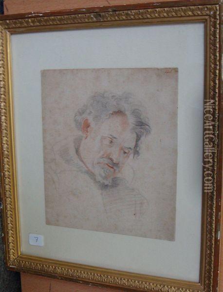 Portrait D'un Homme Oil Painting - Cristofano Allori