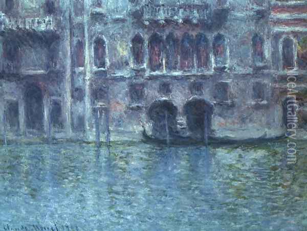 Palazzo da Mula at Venice Oil Painting - Claude Oscar Monet