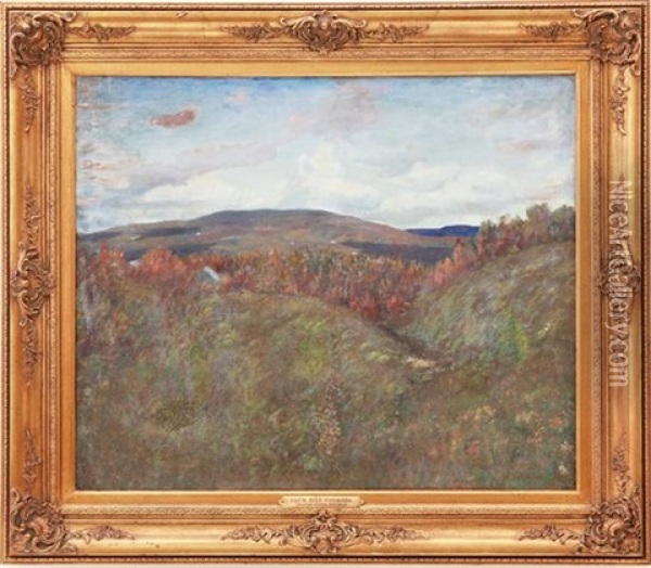Clum Hill Catskills Oil Painting - Charles Austin Needham