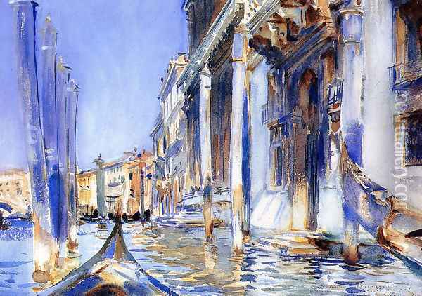 Rio dell'Angelo Oil Painting - John Singer Sargent