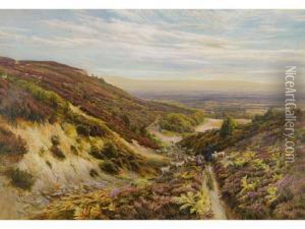 To Lower Pastures Oil Painting - Edmund George Warren