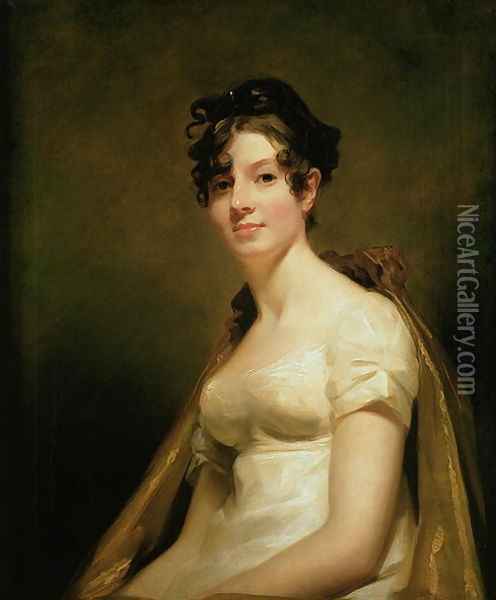 Portrait of Elizabeth Campbell 1756-1823 Marchesa di Spineto, c.1812 Oil Painting - Sir Henry Raeburn