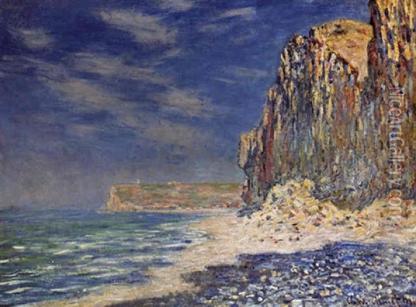 Falaise Pres De Fecamp Oil Painting - Claude Monet