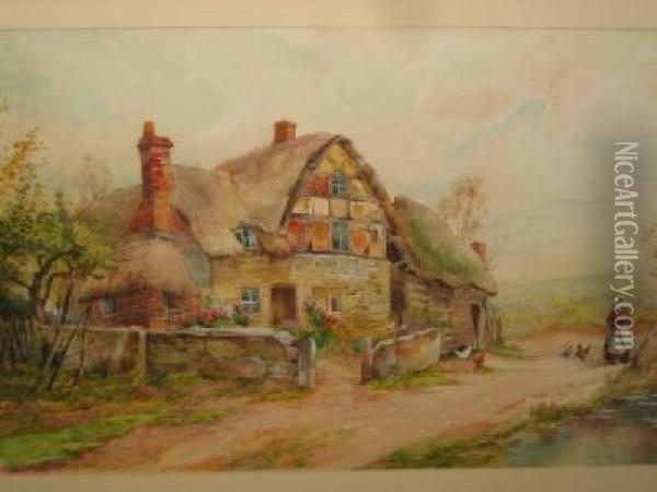 Rural Scenes Oil Painting - Charles Henry C. Baldwyn